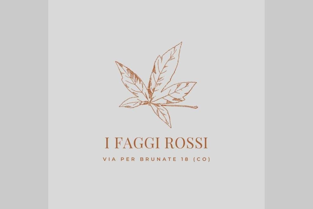 Villa I Faggi Rossi - Red Beech Trees Como Exterior foto