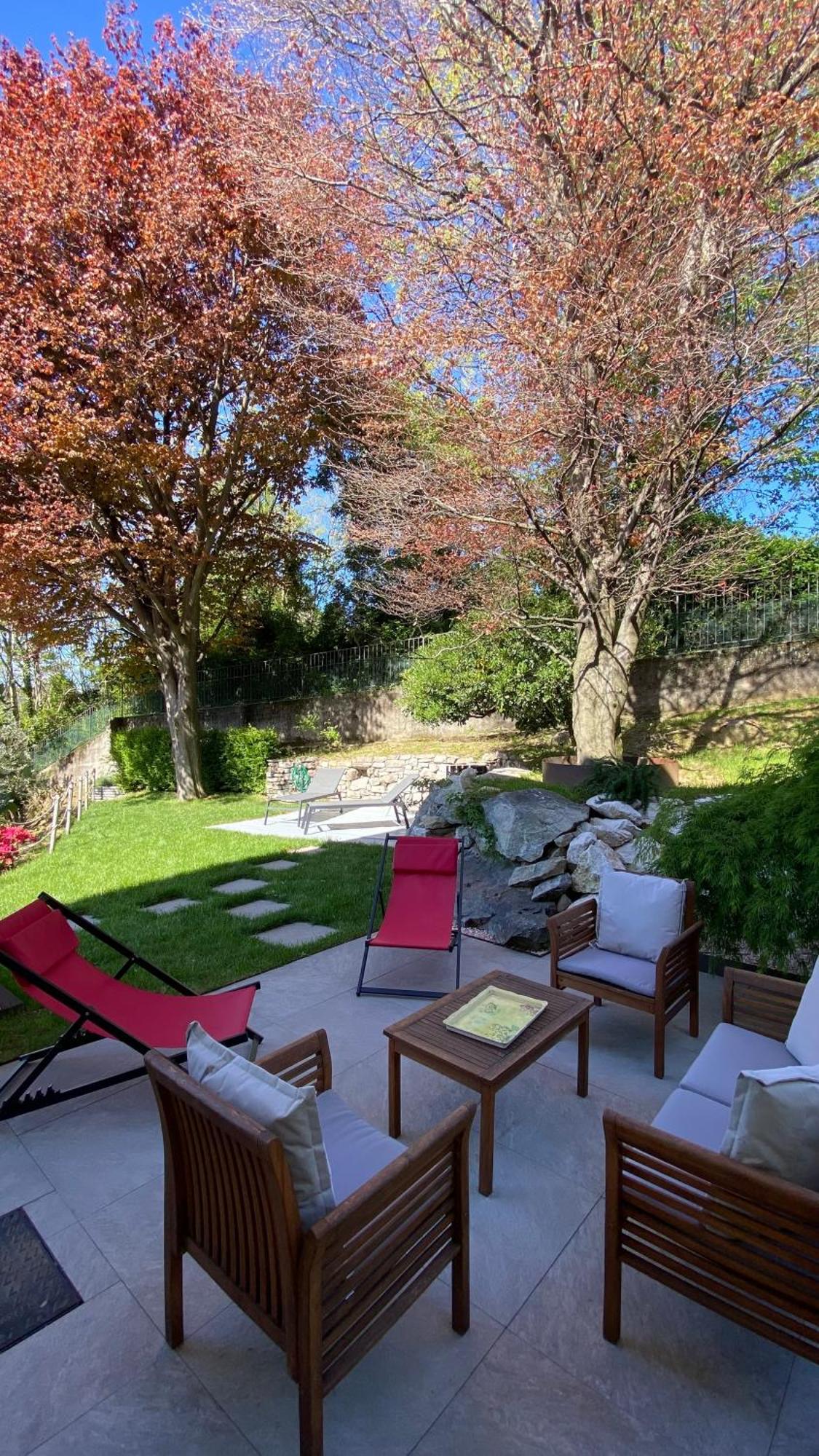 Villa I Faggi Rossi - Red Beech Trees Como Exterior foto